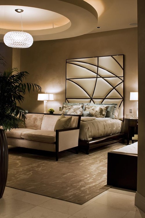 modern bedroom by Gina Willman, ASID, Willman Interiors