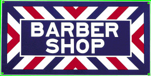 Barber Sign Barber Shop eclectic artwork