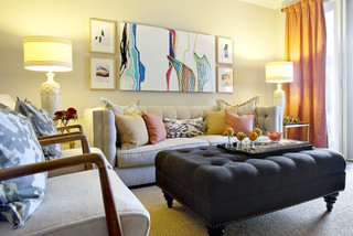 Domicile id contemporary living room