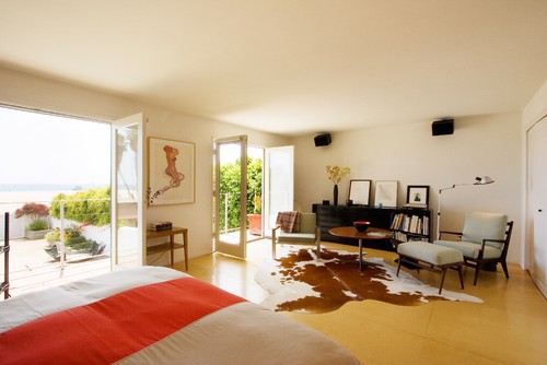 modern bedroom by emily jagoda