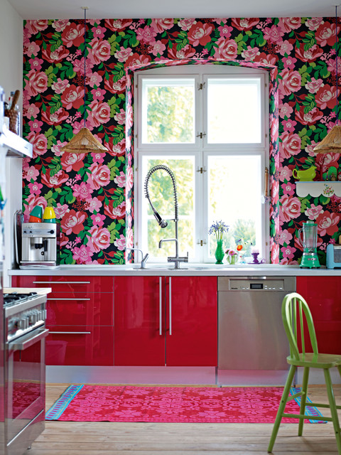 eclectic kitchen Decorate by Holly Becker and Joanna Copestick