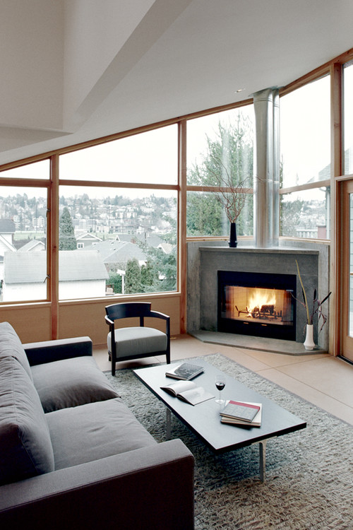 Magnolia Residence - Seattle, WA « DAVID VANDERVORT ARCHITECTS modern family room