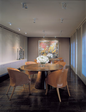 highland park contemporary dining room