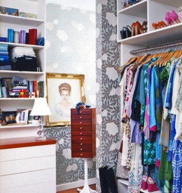 dominomag- closet idea eclectic closet