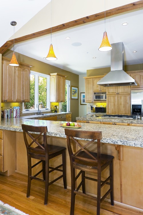 Mill Valley Family Home eclectic kitchen