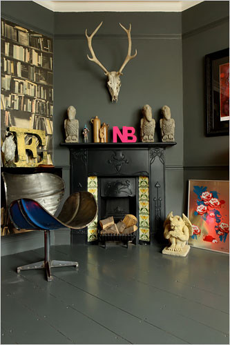 High, Low and Eccentric - The New York Times > Dining & Wine > Slide Show > Slid eclectic dining room
