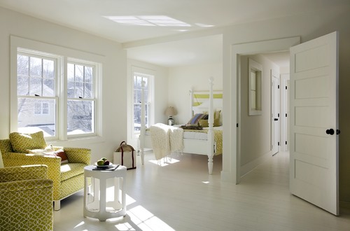 contemporary bedroom by ZeroEnergy Design