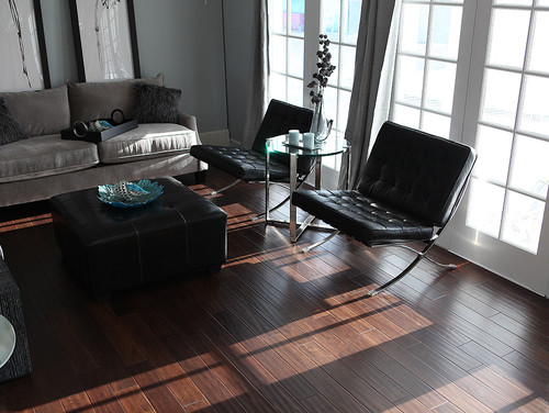 eclectic wood flooring by br111.com