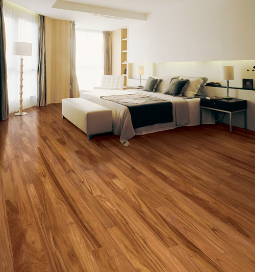 contemporary wood flooring Doussie Engineered Floor