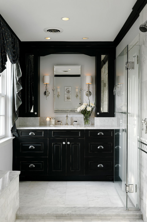 Black And White Bathroom Ideas