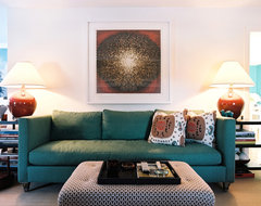 eclectic living room by TILTON FENWICK