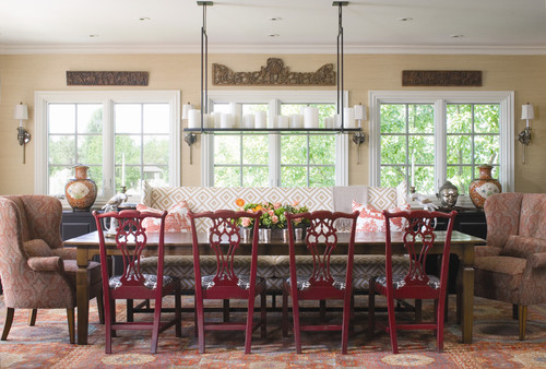 contemporary dining room by Andrea Schumacher
