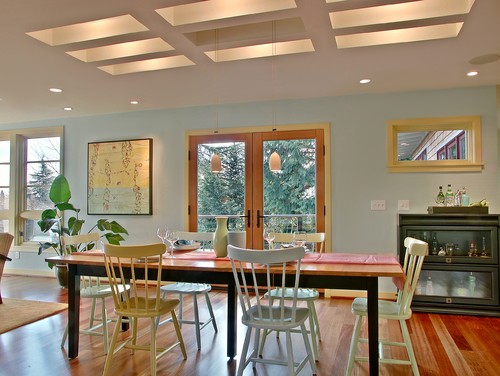Weyand Residence contemporary dining room