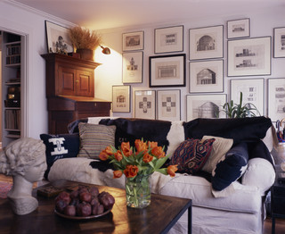 Montlake traditional living room