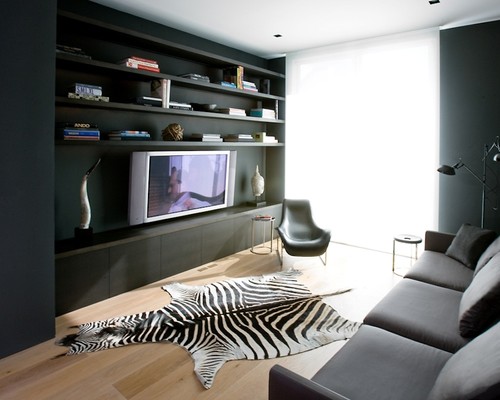 Pacific Heights Residence modern media room
