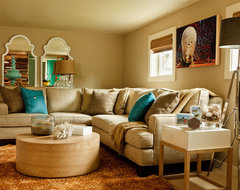 contemporary living room by Garrison Hullinger Interior Design Inc.