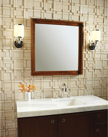 contemporary bathroom tile Ann Sacks Recycled Ceramic Tile - Koi