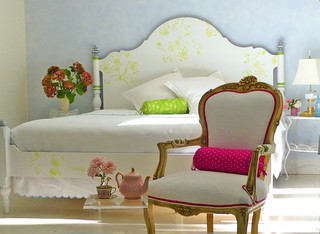 dominomag- eclectic pastel bedroom eclectic bedroom