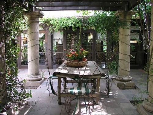 Old World Gallery eclectic patio