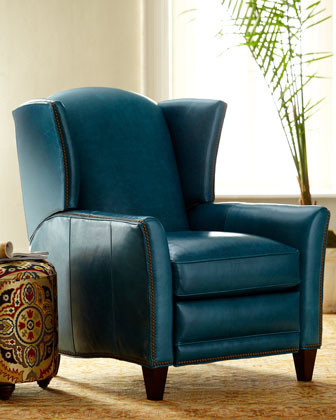Porter Leather Recliner traditional armchairs