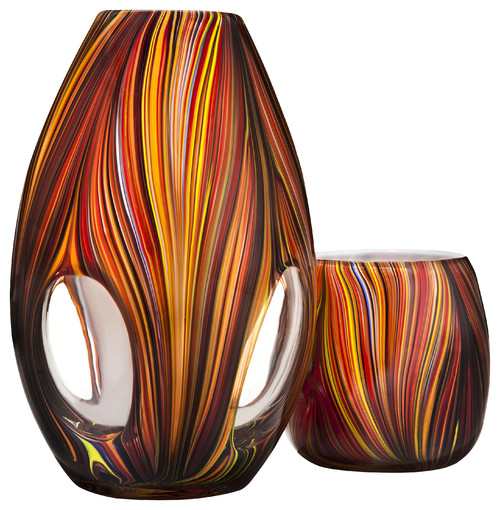 Missoni for Target®: Glass Vase and Votive  candles and candle holders