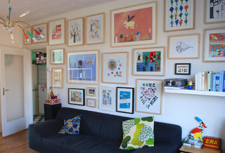 Nina van de Goors Home eclectic living room