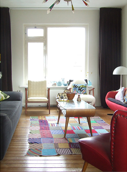 Nina van de Goors Home eclectic living room