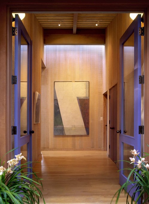 Marin County House contemporary entry