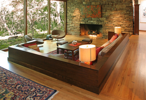 Modern Living Area contemporary living room