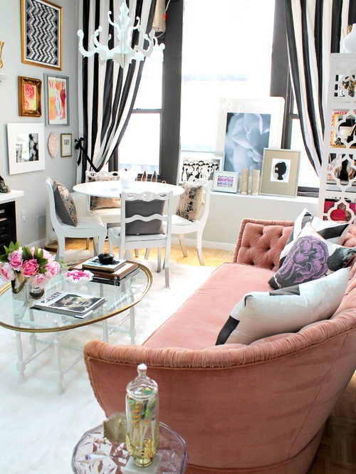 NYC Fashion PR Firm eclectic living room