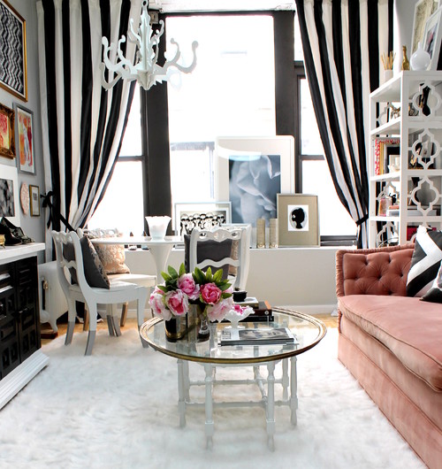 NYC Fashion PR Firm eclectic living room