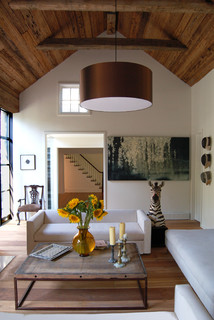 Shelter Island House #2 contemporary living room