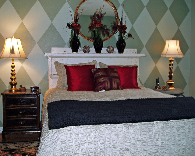 eclectic bedroom by S Interior Design