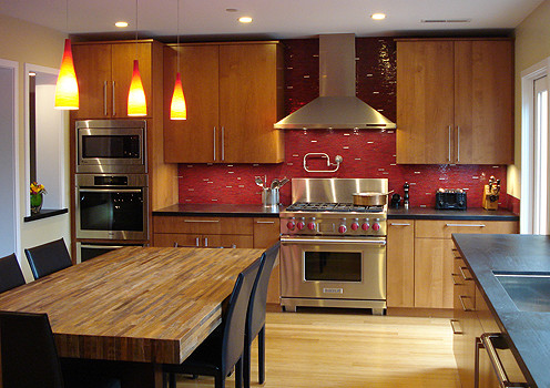 christian rice architects, inc. contemporary kitchen