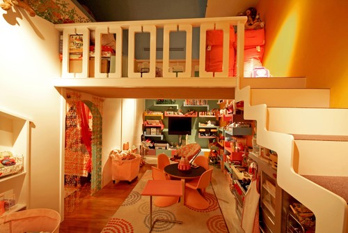 shelves for kids rooms. contemporary kids by Aurelio