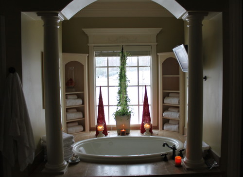 Christmas Master Bath traditional bathroom