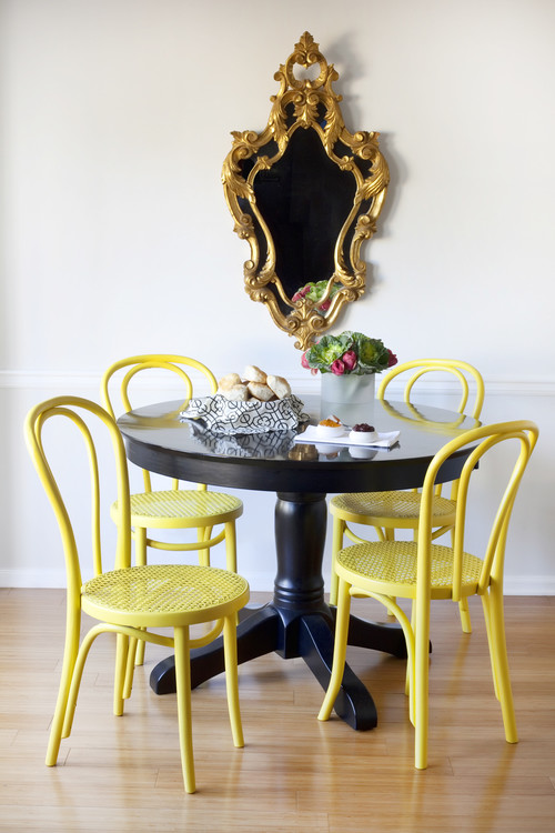 Vintage eclectic dining room