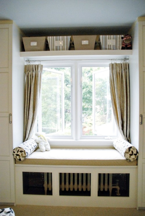 Window Bench modern bedroom