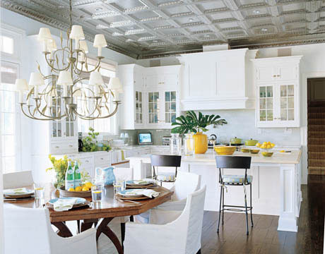Replicating Classic Tin Ceilings in a Stunning Kitchen