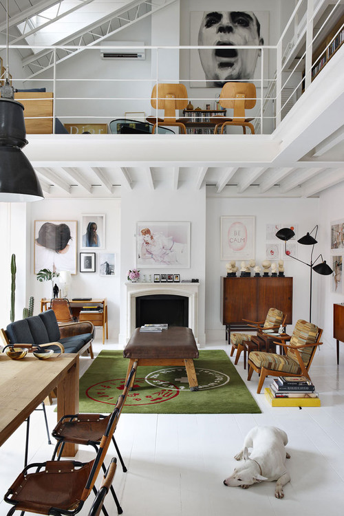The Madrid Home of David Delfin and Gorka Postigo Yatzer | Apartment Therapy San modern living room