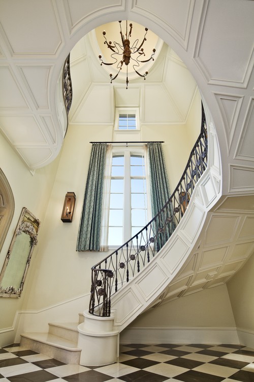 Dallas Luxury Residence traditional staircase
