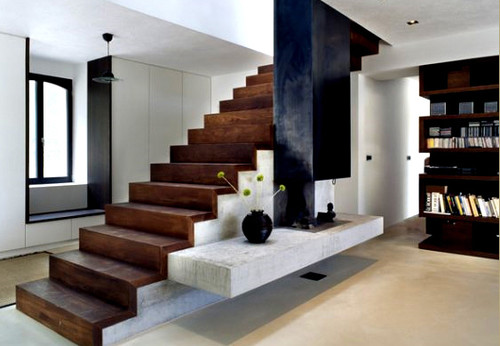 nowoczesna modern staircase