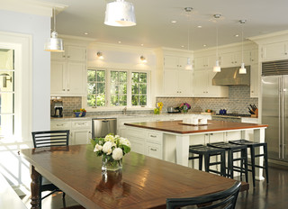 New American Home Kitchen contemporary kitchen