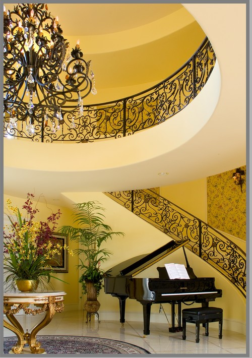 Formality traditional staircase