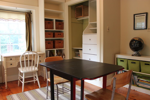 traditional home office by Amy Renea