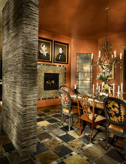 Design the Hall-Way eclectic dining room