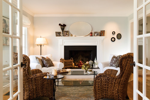 House in the Hamptons traditional living room