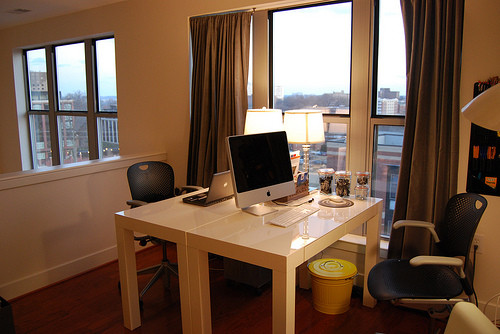 loft office modern home office