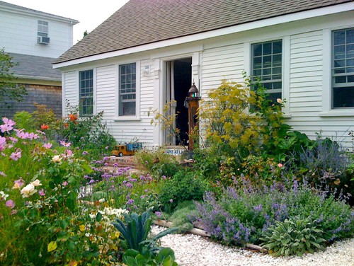Provincetown Cottage by Becky Harris traditional landscape
