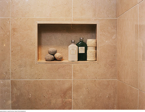 Shower Niche contemporary bathroom